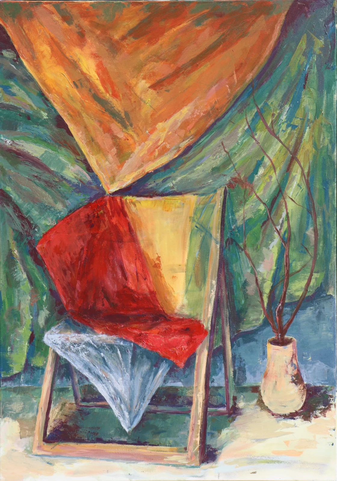 AKRYL NA PŁÓTNIE 100×70